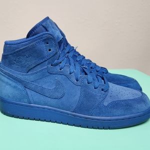 Jordan Retro one blue suede